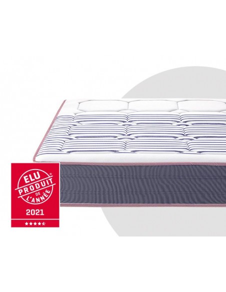 MARINIERE - Matelas ressorts 180x200cm