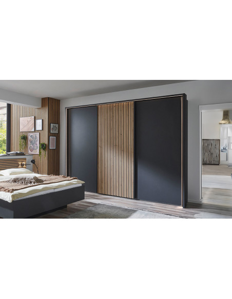 Colorado - Armoire 3 portes coulissantes 