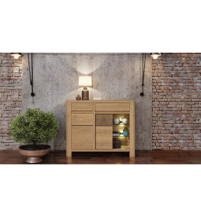 Galeac - Enfilade 2 portes coulissantes 