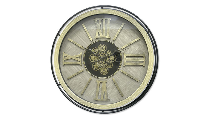 Déco - Horloge à engrenages 