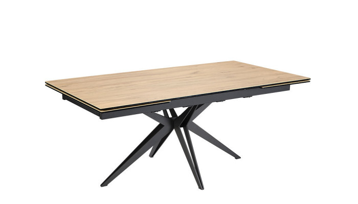 Primevère - Table de séjour extensible pieds en épingle 