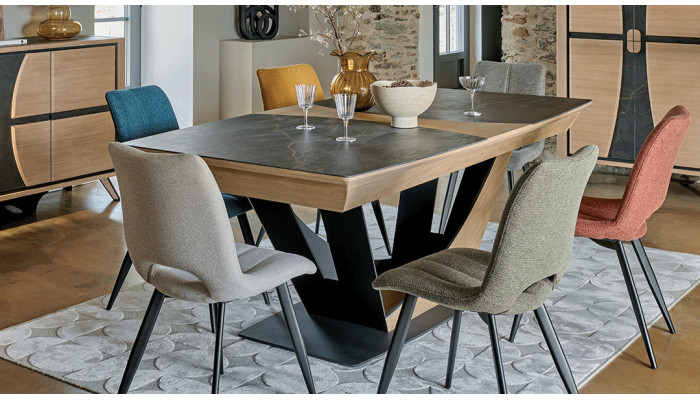 Oméga - Table de séjour extensible 
