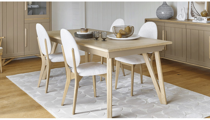 Alva - Table de séjour extensible 