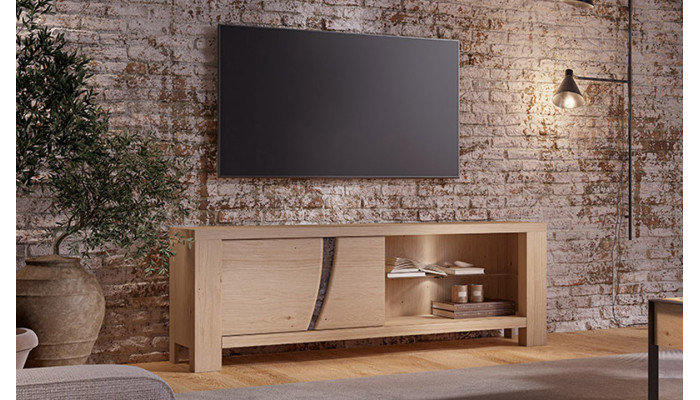 Orthez - Meuble TV avec éclairage 