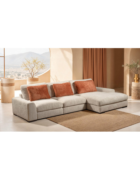 Fay - Canapé d'angle chaise longue 