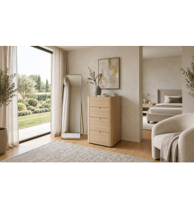 Silva - Chiffonnier 4 tiroirs 