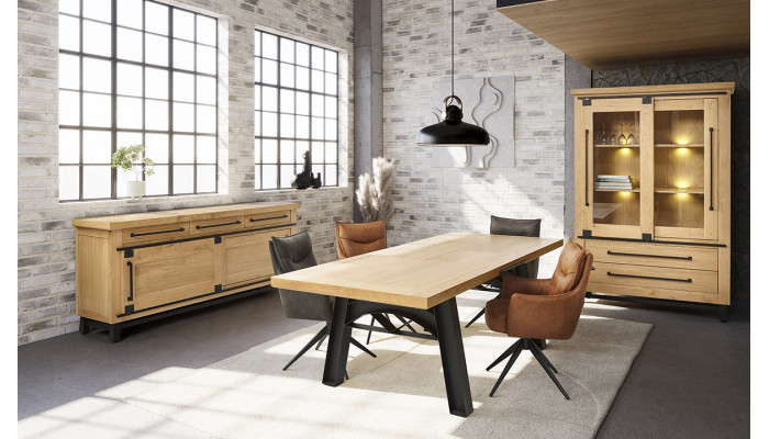 Megève -Table de séjour extensible 