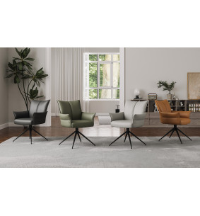 Mezzane - Fauteuil pivotant 