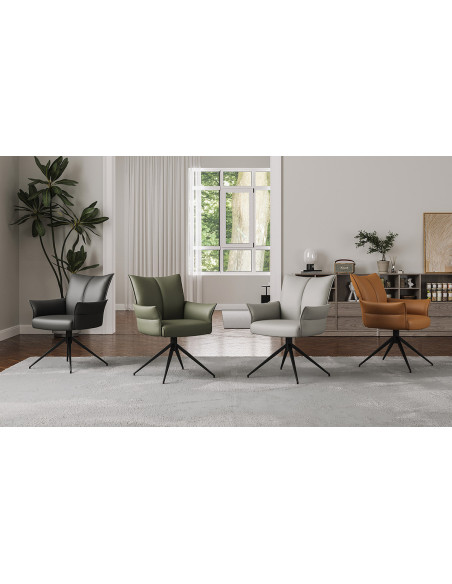 Mezzane - Fauteuil pivotant 
